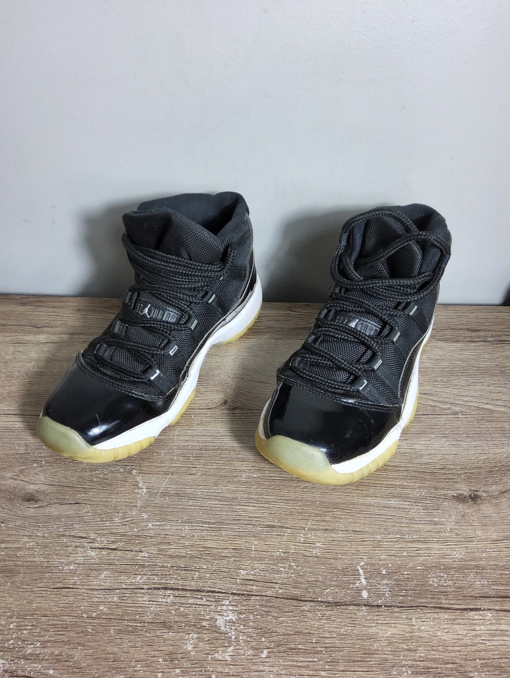 Jordan Air Jordan 11 Retro Jubilee Black White Youth 7Y  Basketball Shoes